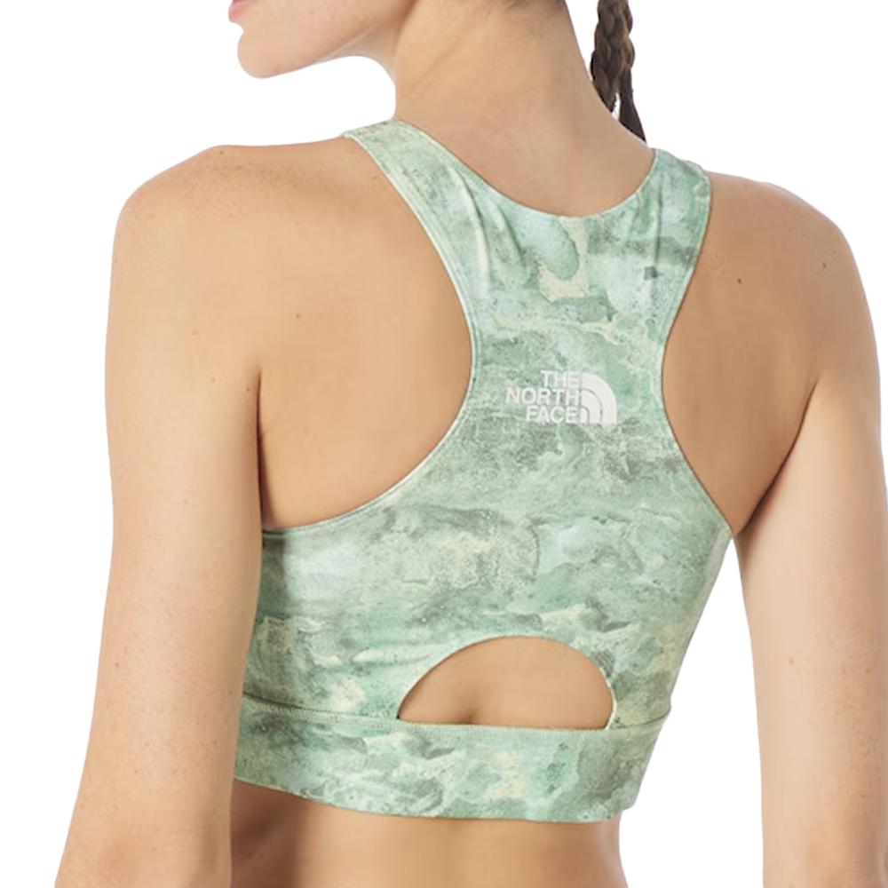 Brassière Verte Femme The North Face Flex Bra vue 2