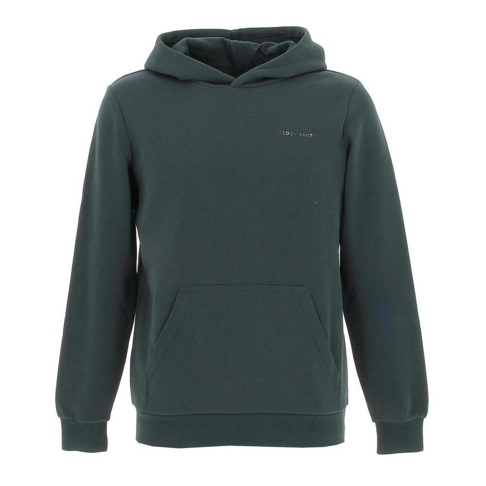 Sweat Vert Garçon Teddy Smith S-nark Hoody Jr pas cher