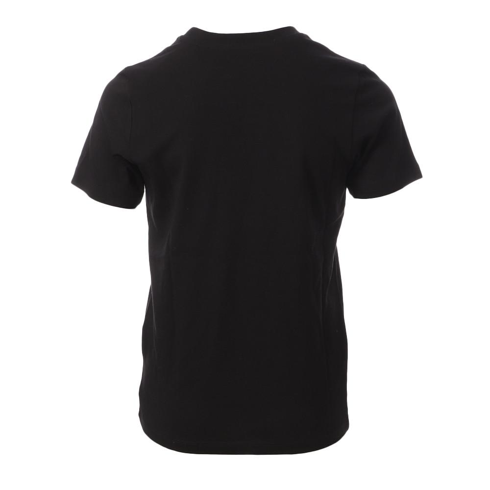 T-shirt Noir Garçon Jack & Jones Logo Tee 12152730 vue 2