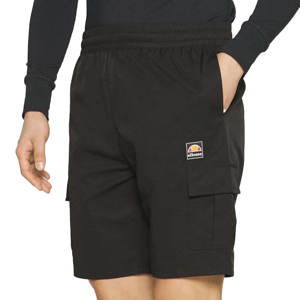 Short Noir Homme Ellesse Caprera Cargo pas cher