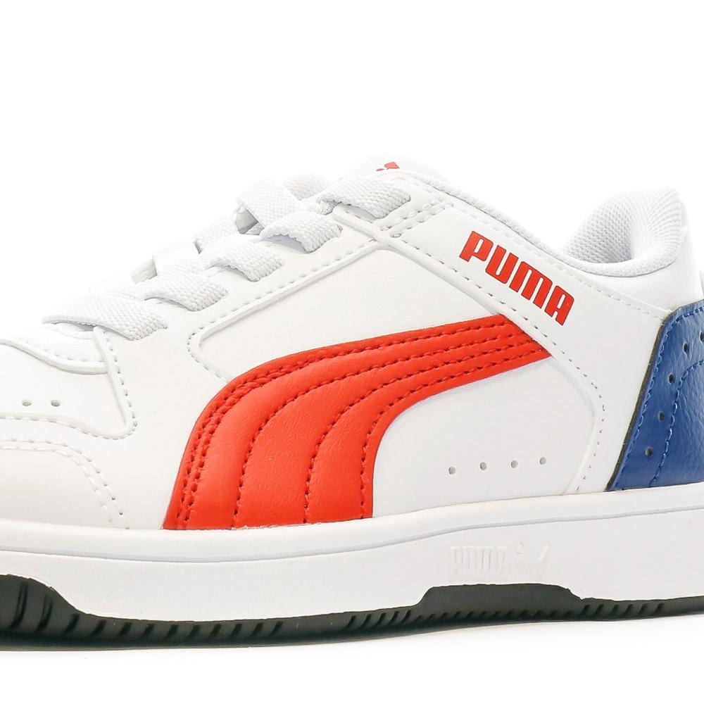 Baskets Bleu/Blanc/Rouge Garçon Puma Reb Joy vue 7