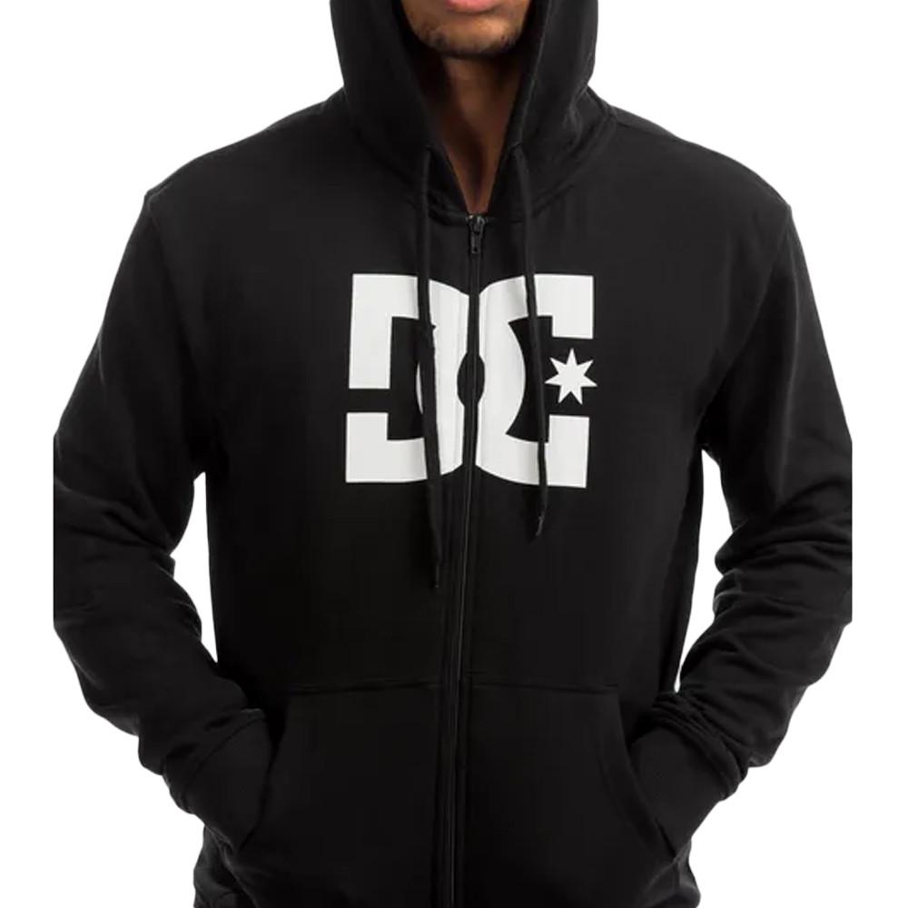 Sweat à capuche Noir Garçon Dc shoes Otlr vue 3