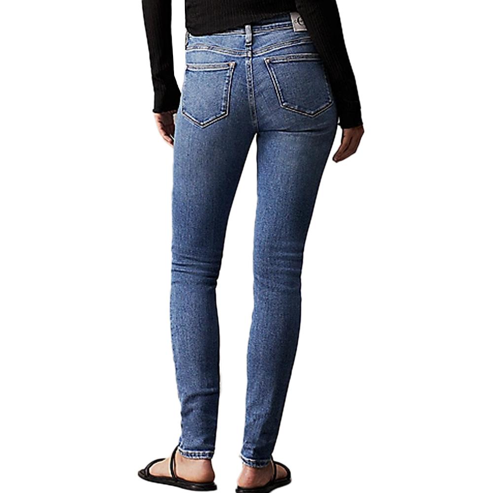 Jean Skinny Fit Bleu Fonce Femme Calvin Klein Jeans J20J222755