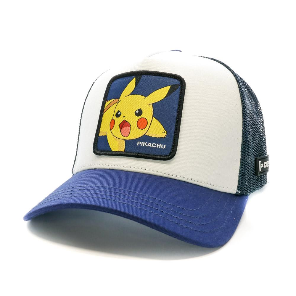 Casquette Blanc/Marine Homme Capslab Pikachu pas cher