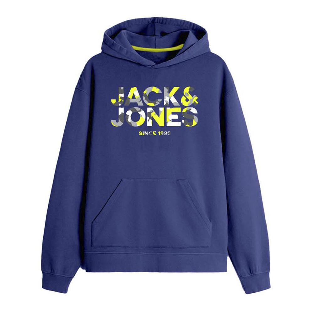 Sweat Bleu Garcon Jack Jones James Espace des marques