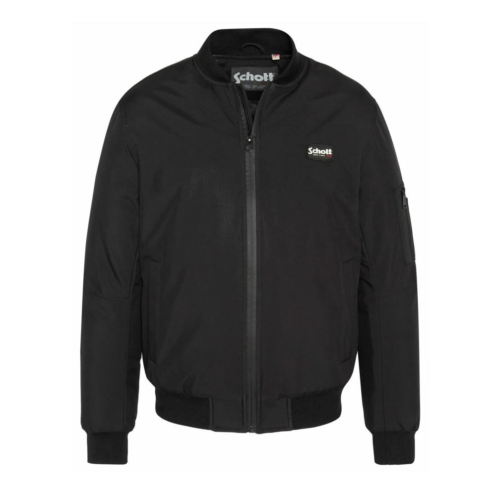 Blouson Noir Homme Schott DRAKKAR pas cher