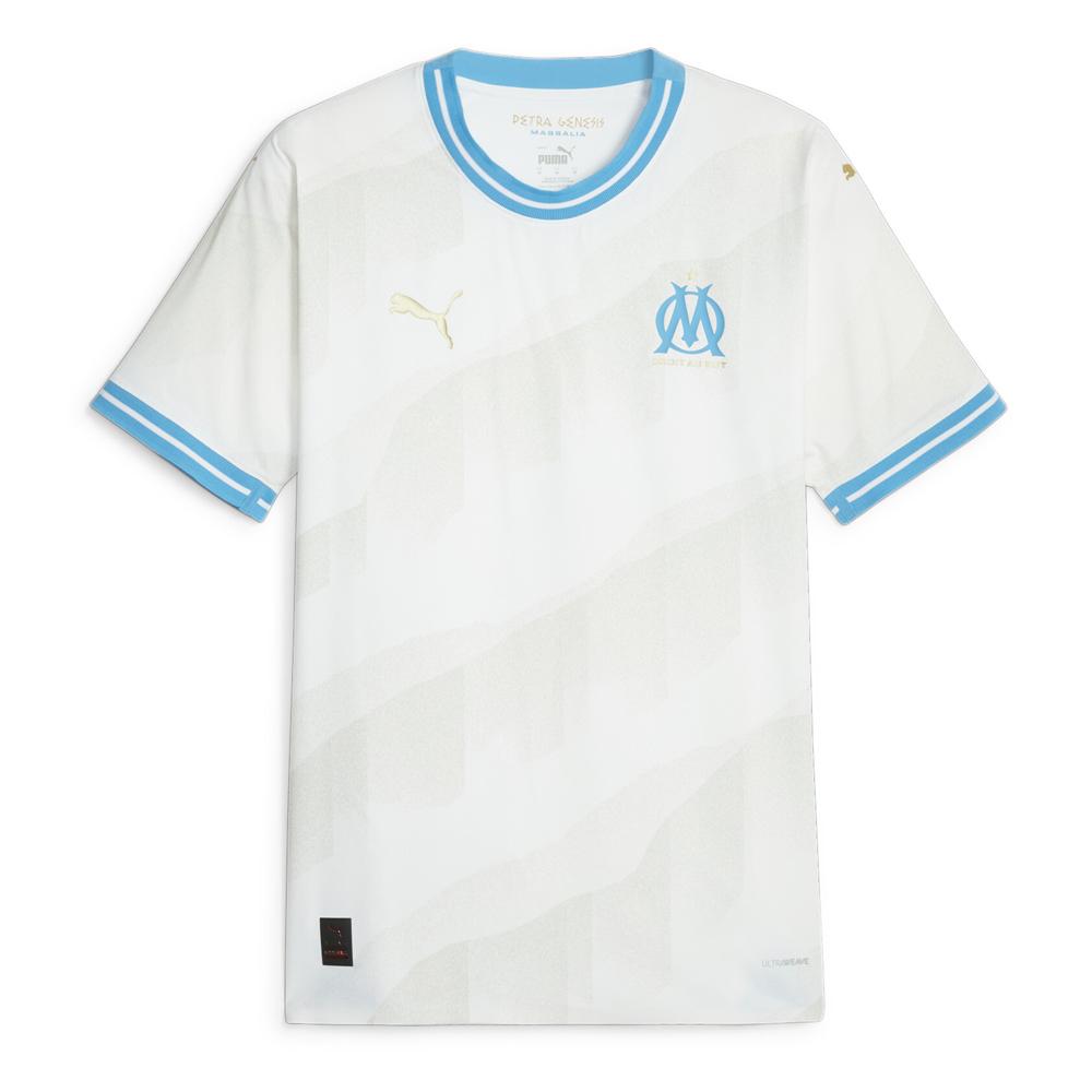 OM Maillot Domicile Authentique Blanc Bleu Homme Puma 2023 24