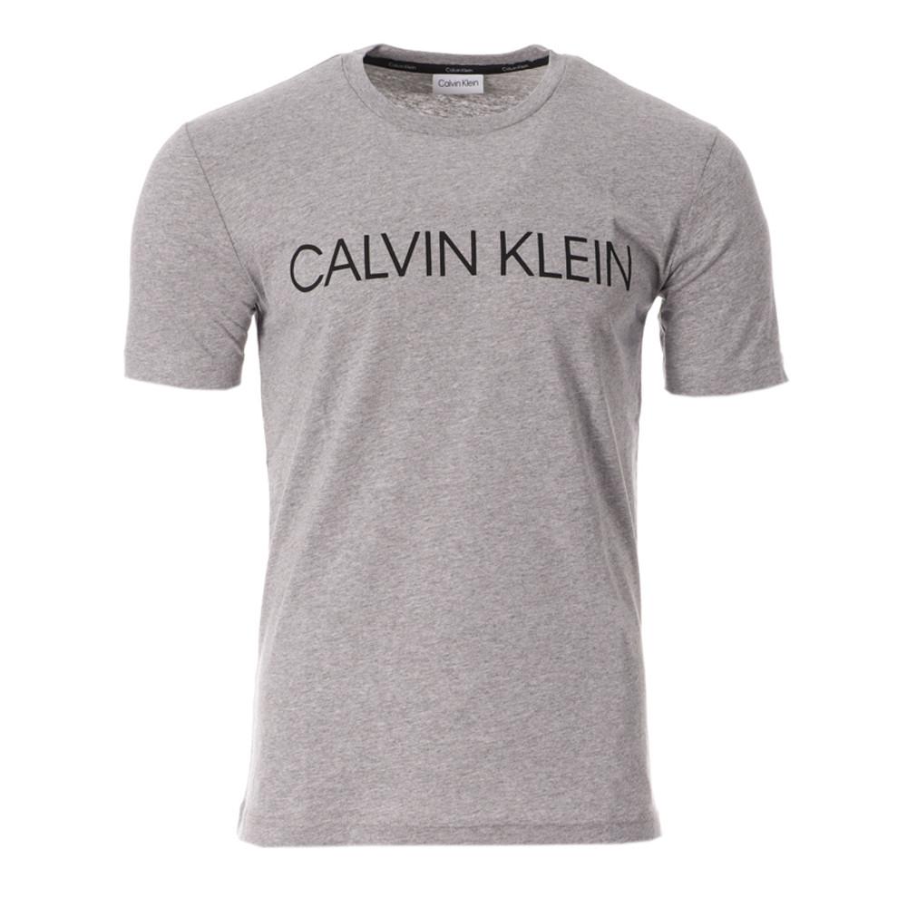 T-shirt Gris Homme Calvin Klein Jeans 197 pas cher