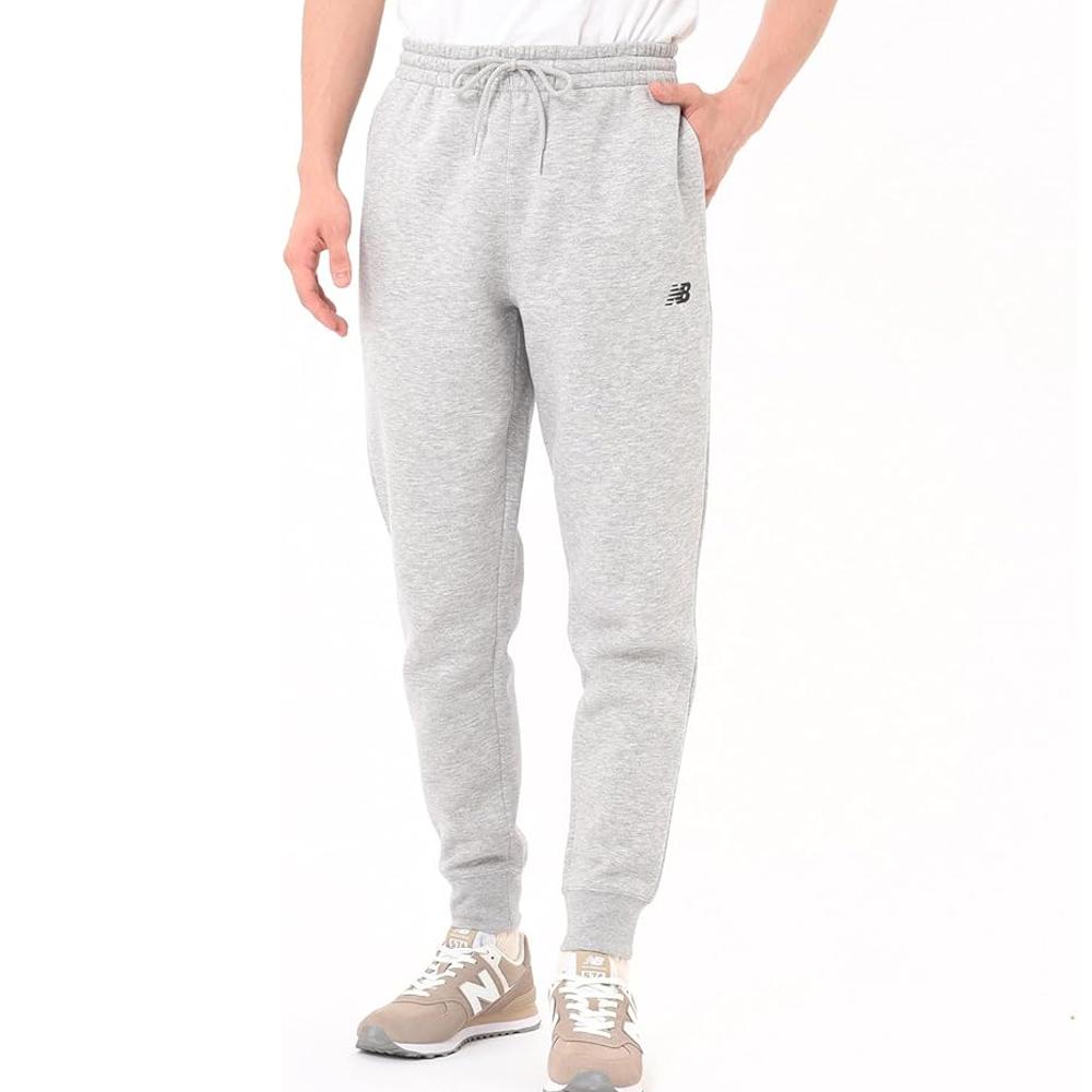 Jogging Gris Homme New Balance Fleece pas cher