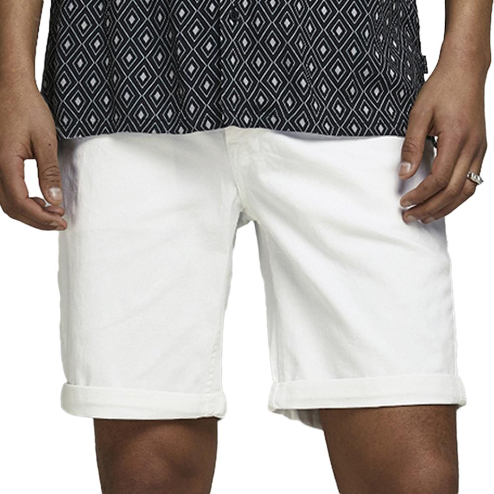 Short Blanc Homme Jack & Jones 12165892 pas cher