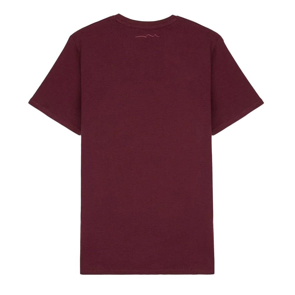 T-shirt Bordeaux Homme Teddy Smith 11017024D vue 2