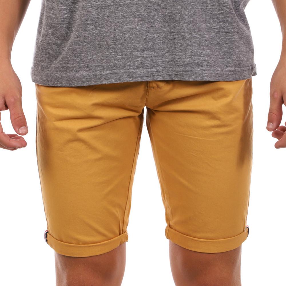 Short Chino Jaune Homme La Maison Blaggio Venili pas cher