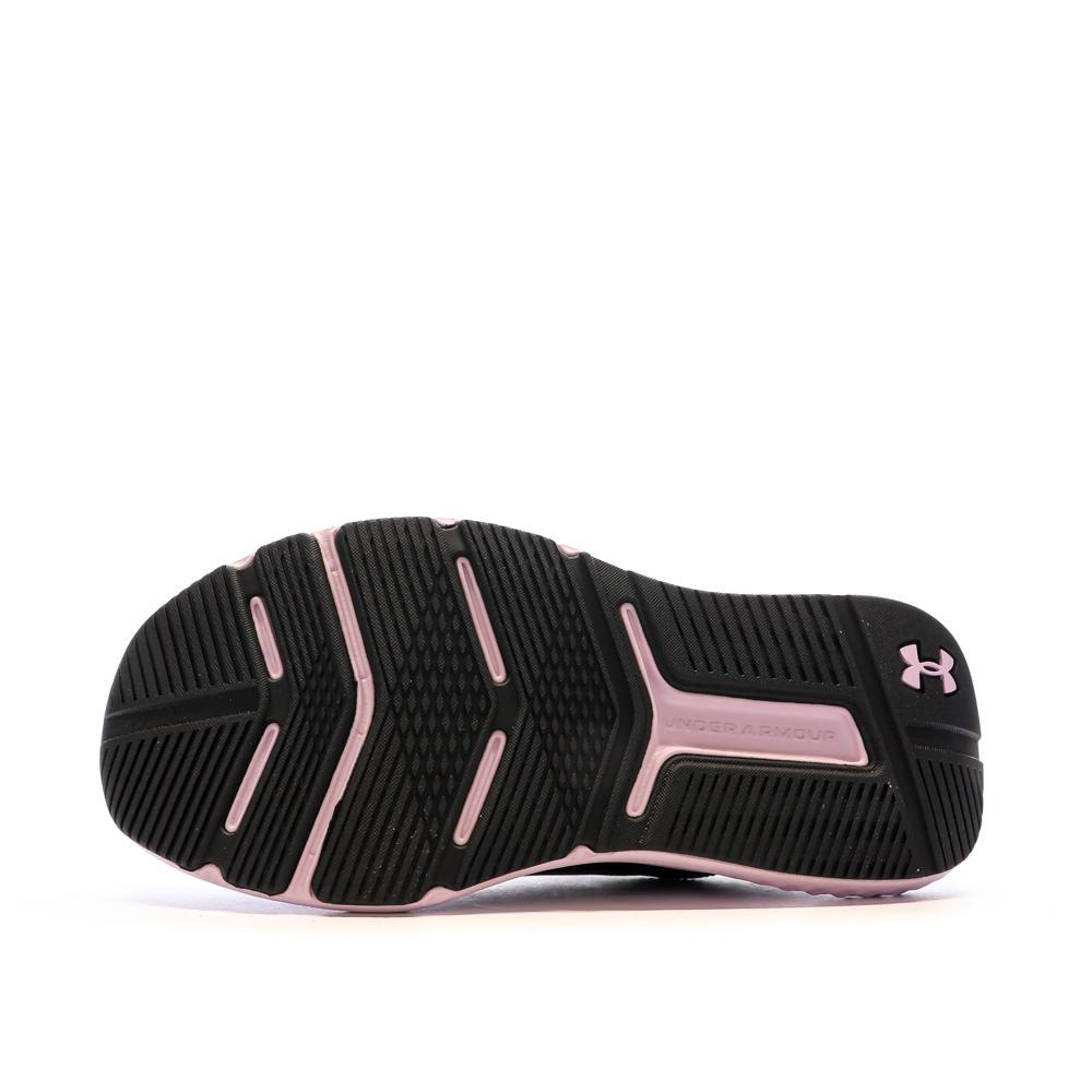 Chaussures de Fitness Noire/Rose Femme Under Armour Commit vue 5