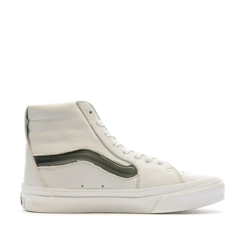 Baskets Blanches Homme Vans Ua Sk8-hi Xl vue 2