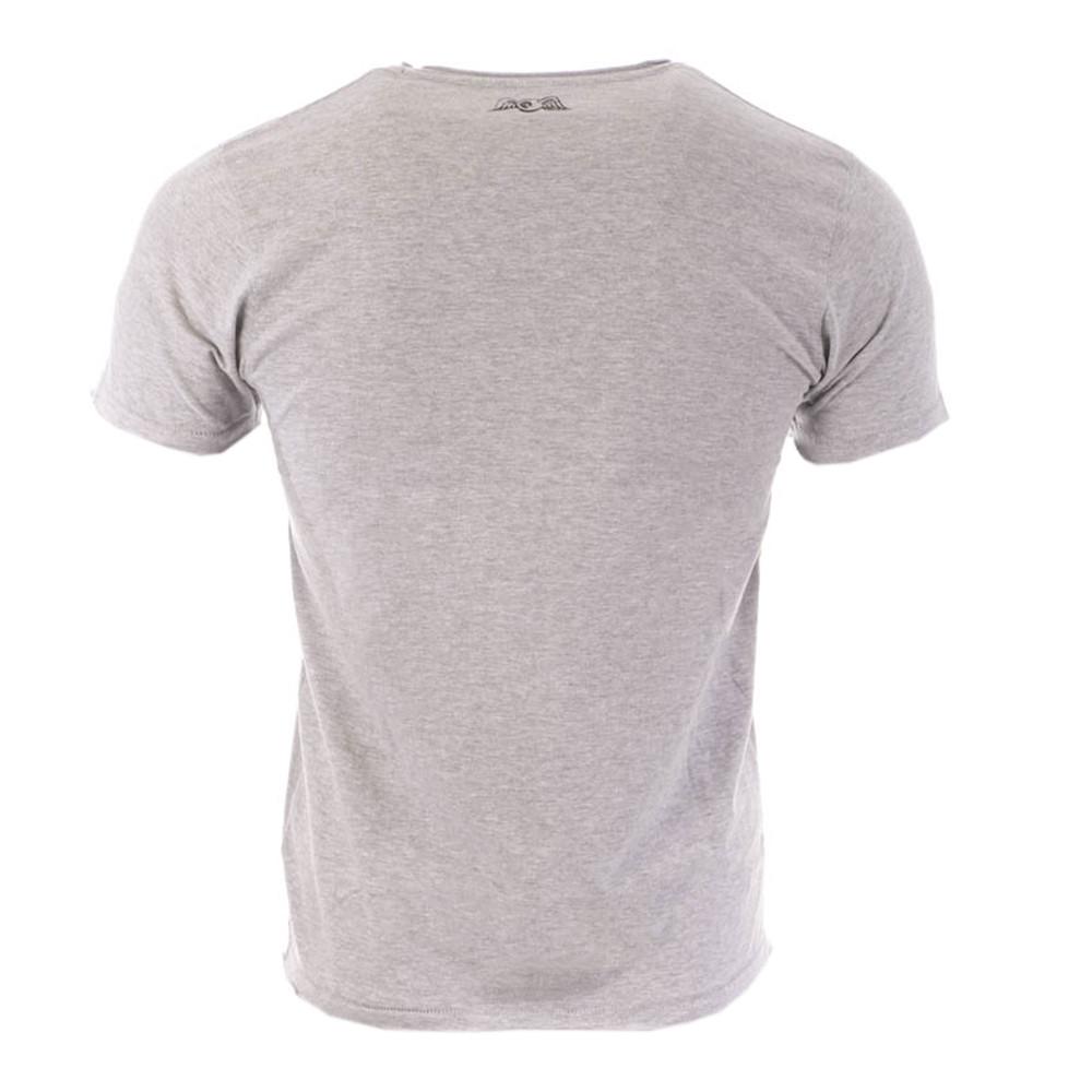 T-shirt Gris Clair Homme Von Dutch Parts vue 2