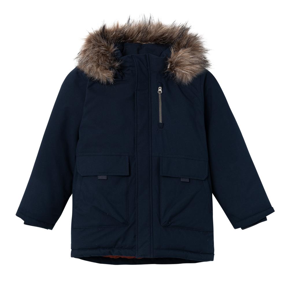 Manteau Marine Garçon Name it Master pas cher