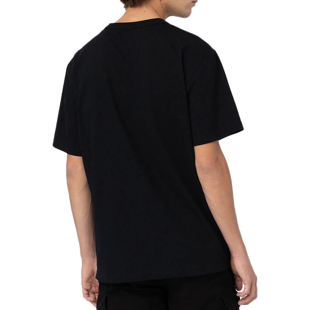 T-shirt Noir Homme Dickies Oxford vue 2