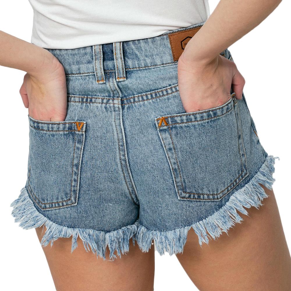 Short en Jean Femme RVCA W3WKRKRVP1 vue 2