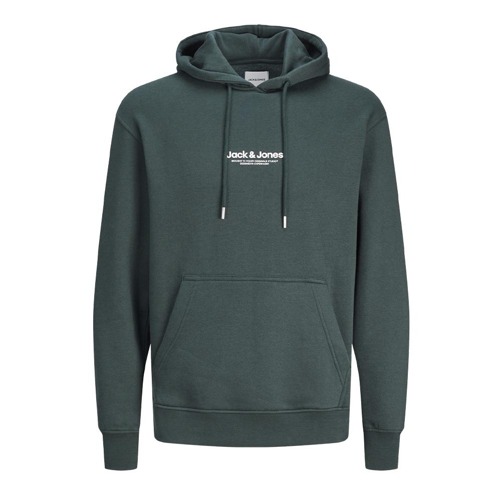 Sweat Vert Foncé Homme Jack & Jones Bro pas cher