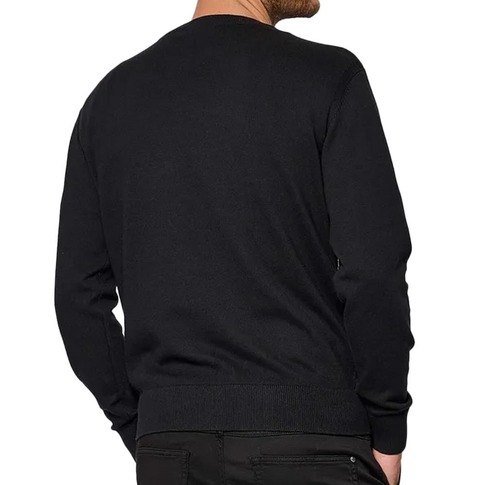 Pull Noir Homme Kaporal BILYH24M52 vue 2