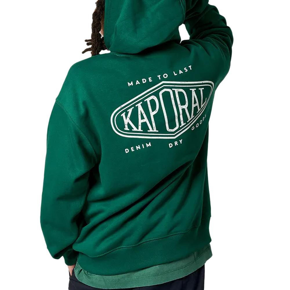 Sweat Capuche Vert Homme Kaporal VARDOH vue 2