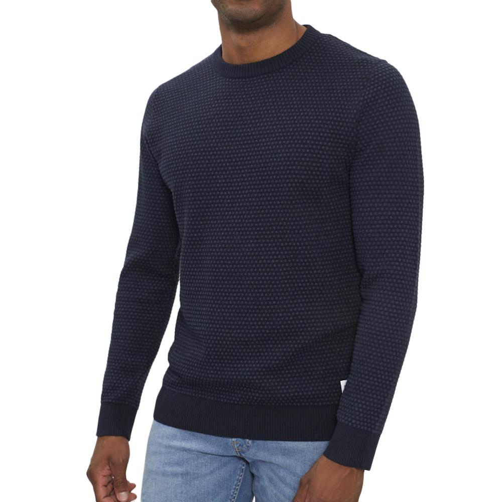 Pull Marine Homme Jack & Jones Whatlas pas cher