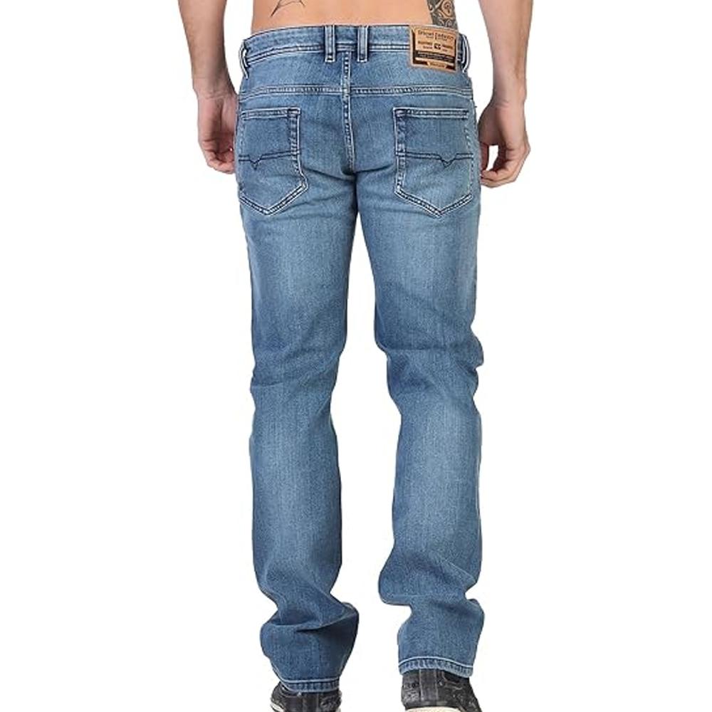 Jean Straight Bleu Clair Homme Diesel Safado vue 2