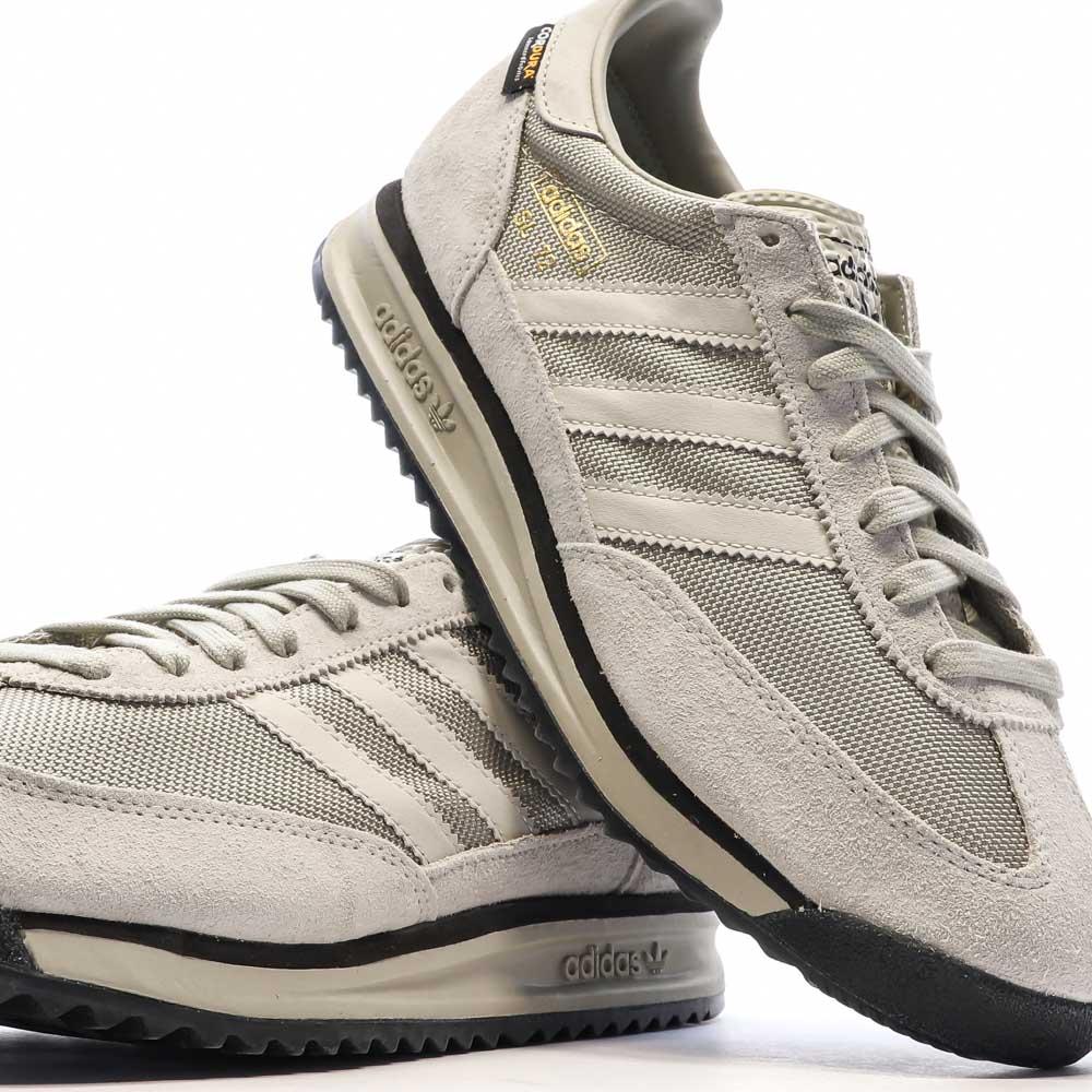 Baskets Gris/Beige Homme Adidas Sl 72 RS vue 7