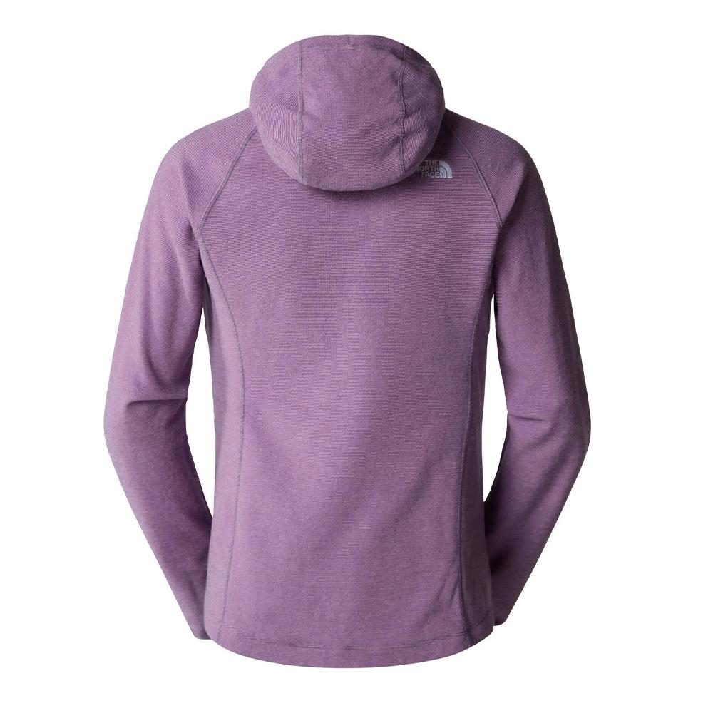 Polaire Zippé Mauve Femme The North Face Fleece vue 2