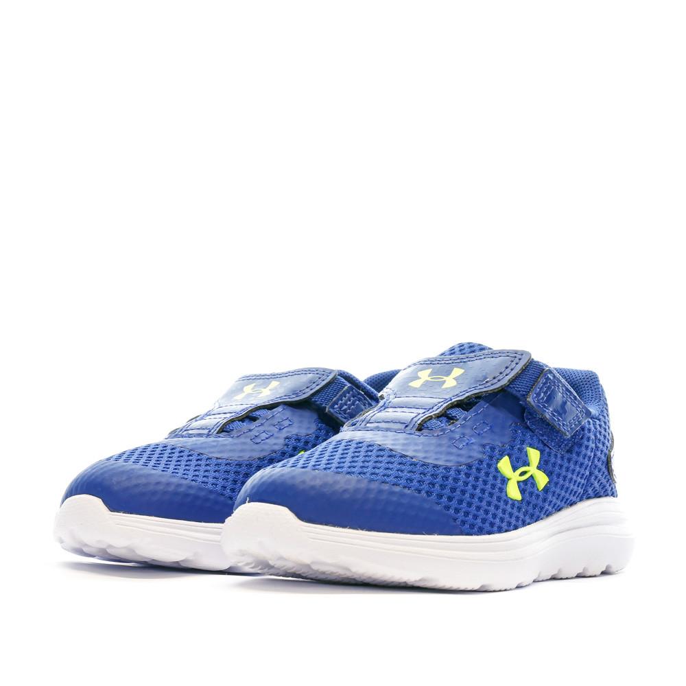 Chaussures de Running Bleu Garçon Under Armour Surge 2 vue 6