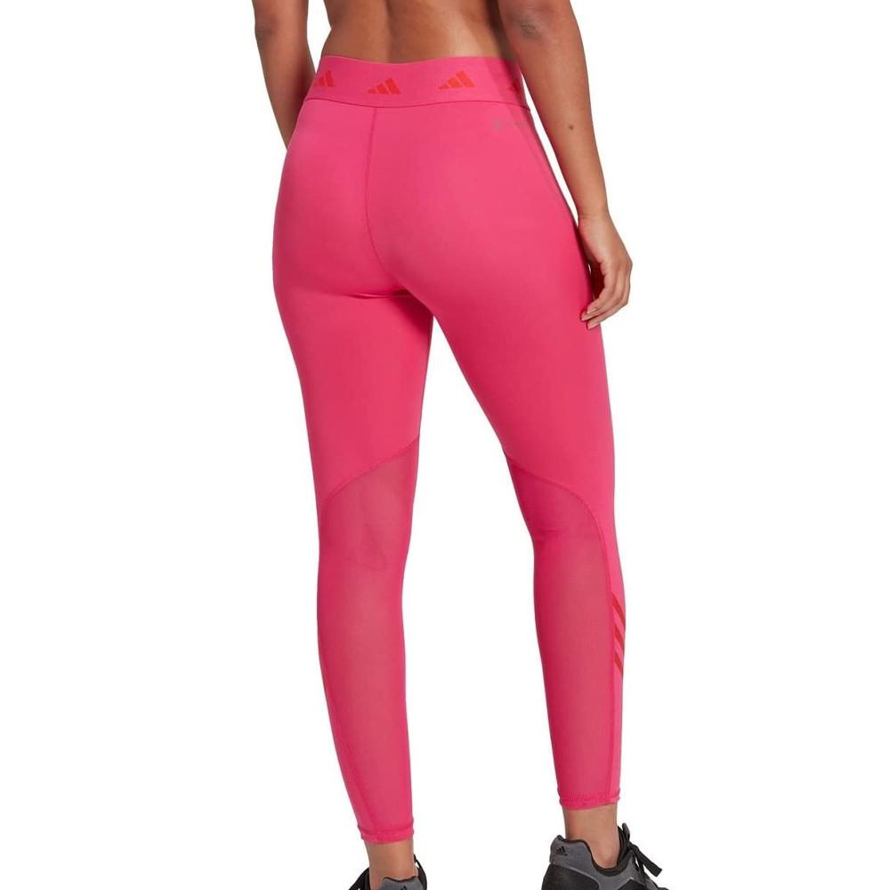 Legging Rose Femme Adidas Tf 3s vue 2