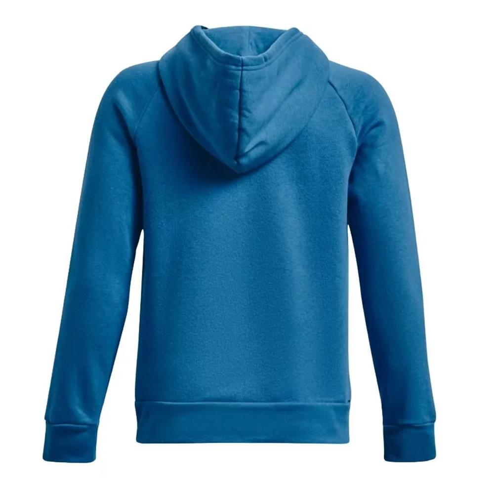 Sweat Bleu Garçon Under Armour Rival Fleece vue 2