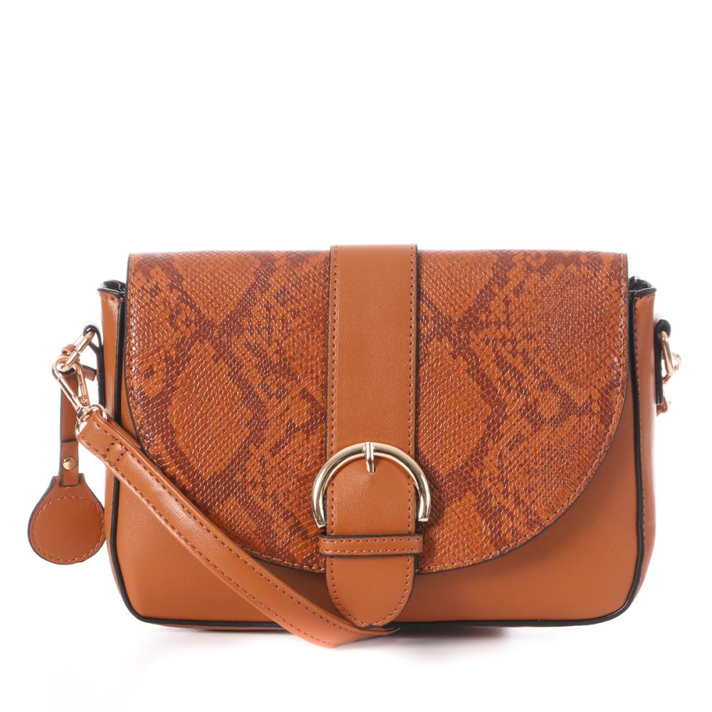 Sac bandoulière Camel Femme Manoukian Tilla pas cher