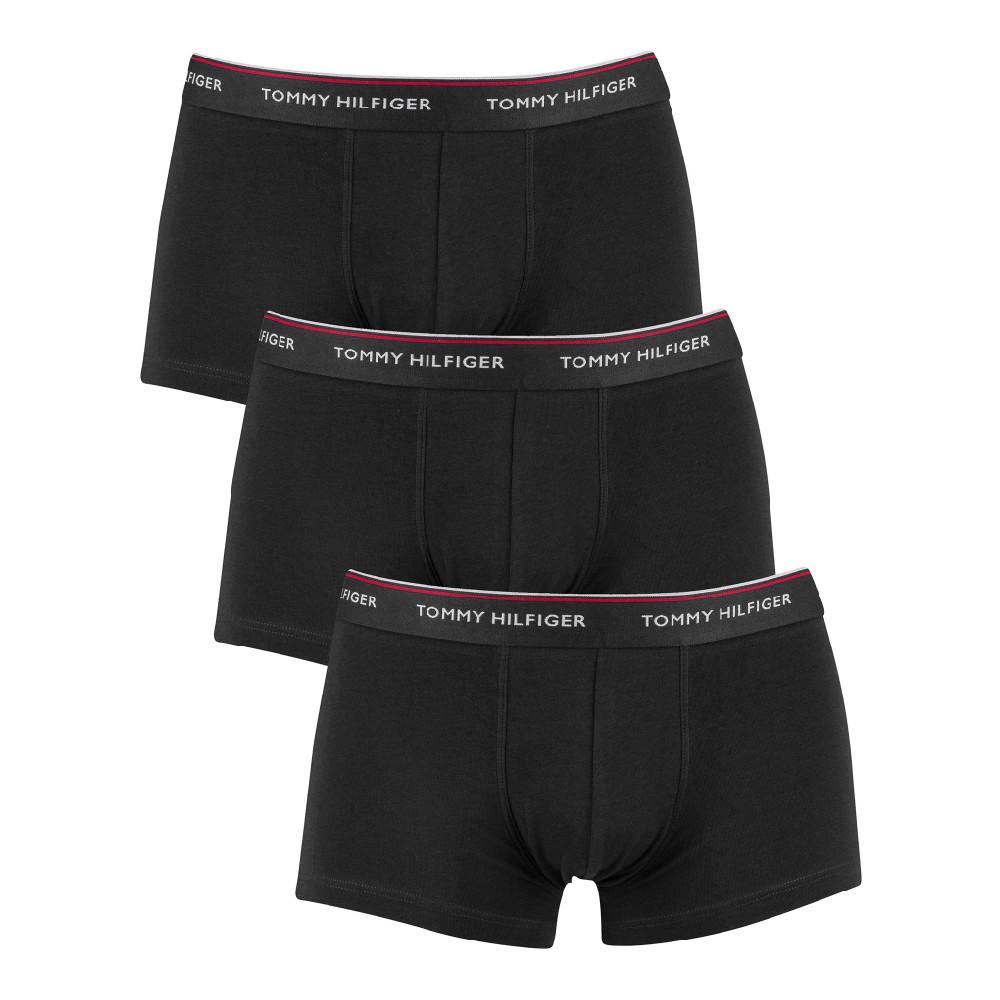 x3 Boxers Noirs Homme Tommy Hilfiger 3P pas cher