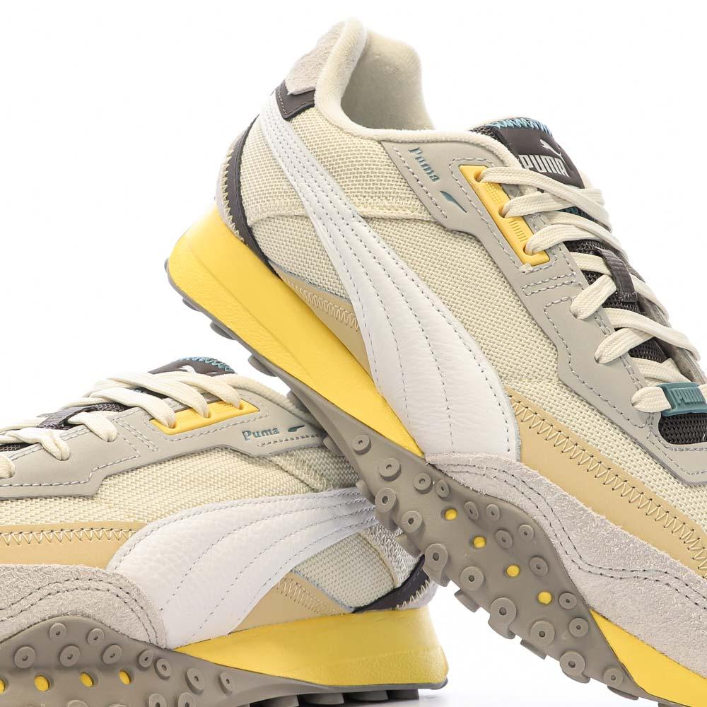 Baskets Homme Jaune/Beige Homme/Ado Puma Blktop Rider vue 7