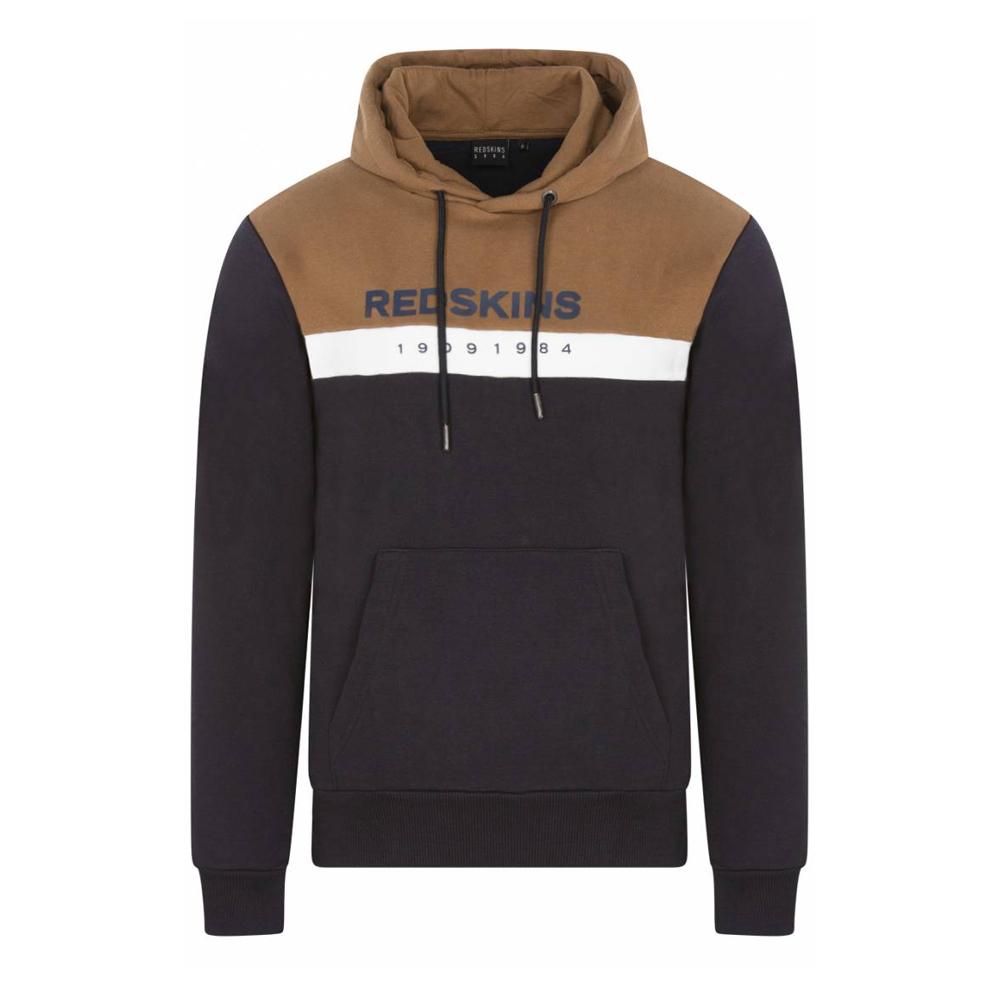 Sweat à Capuche Noir Homme Redskins Berguson RDS pas cher