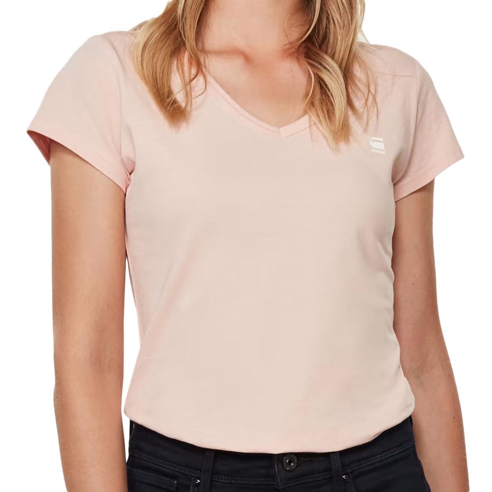 T-shirt Rose Femme G-Star Raw Slim pas cher