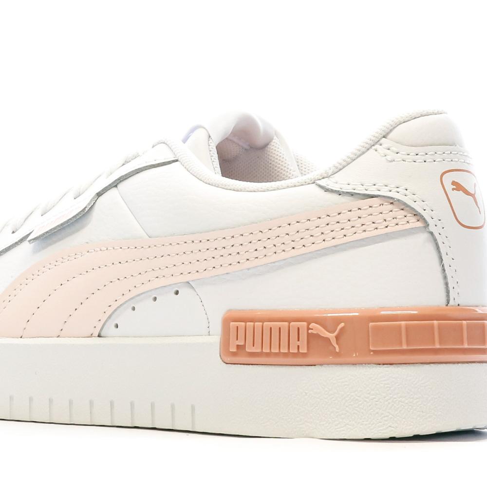 Baskets Blanches/Rose Femme Puma Jada vue 7