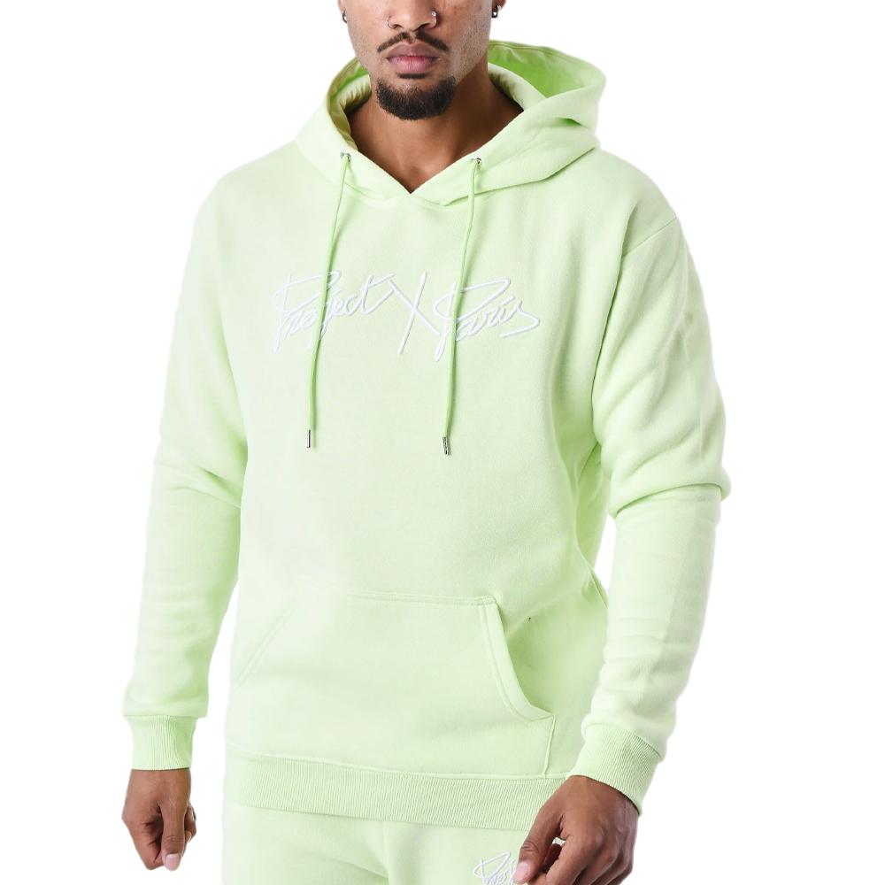 Sweat Vert Clair Homme Project X Paris Basic Full pas cher