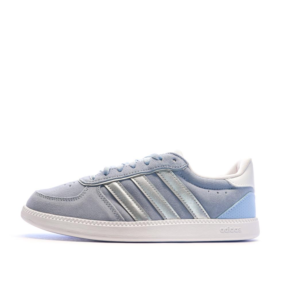 Baskets Bleu Femme Adidas Breaknet Sleek pas cher