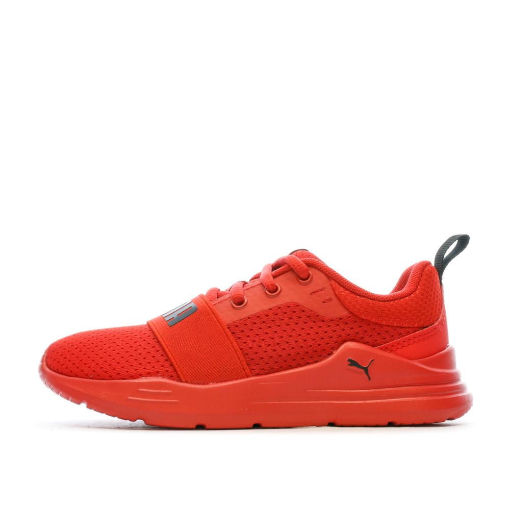 Baskets Rouge Garcon Puma Wired