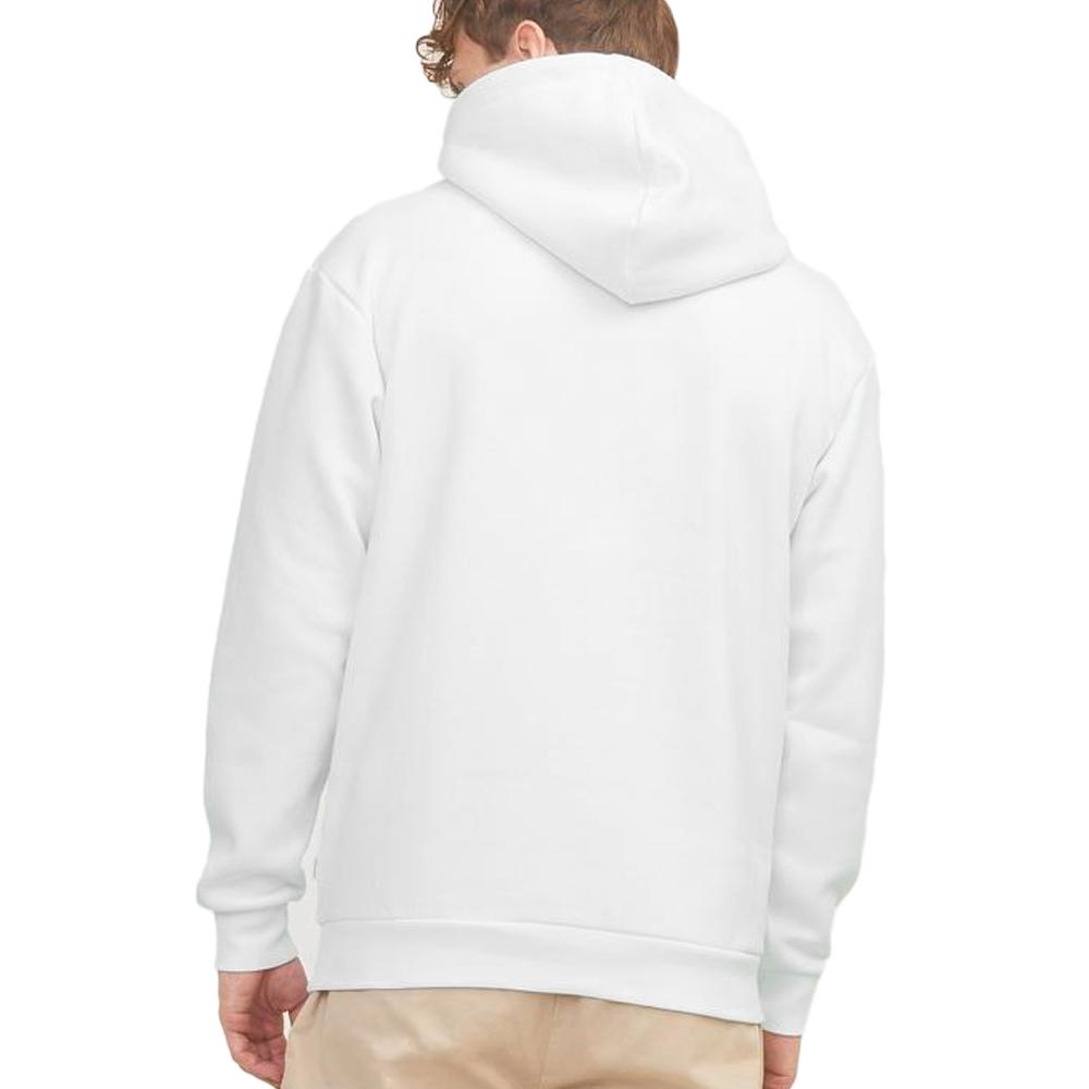 Sweat à Capuche Blanc Homme Jack & Jones Bradley Hood vue 2