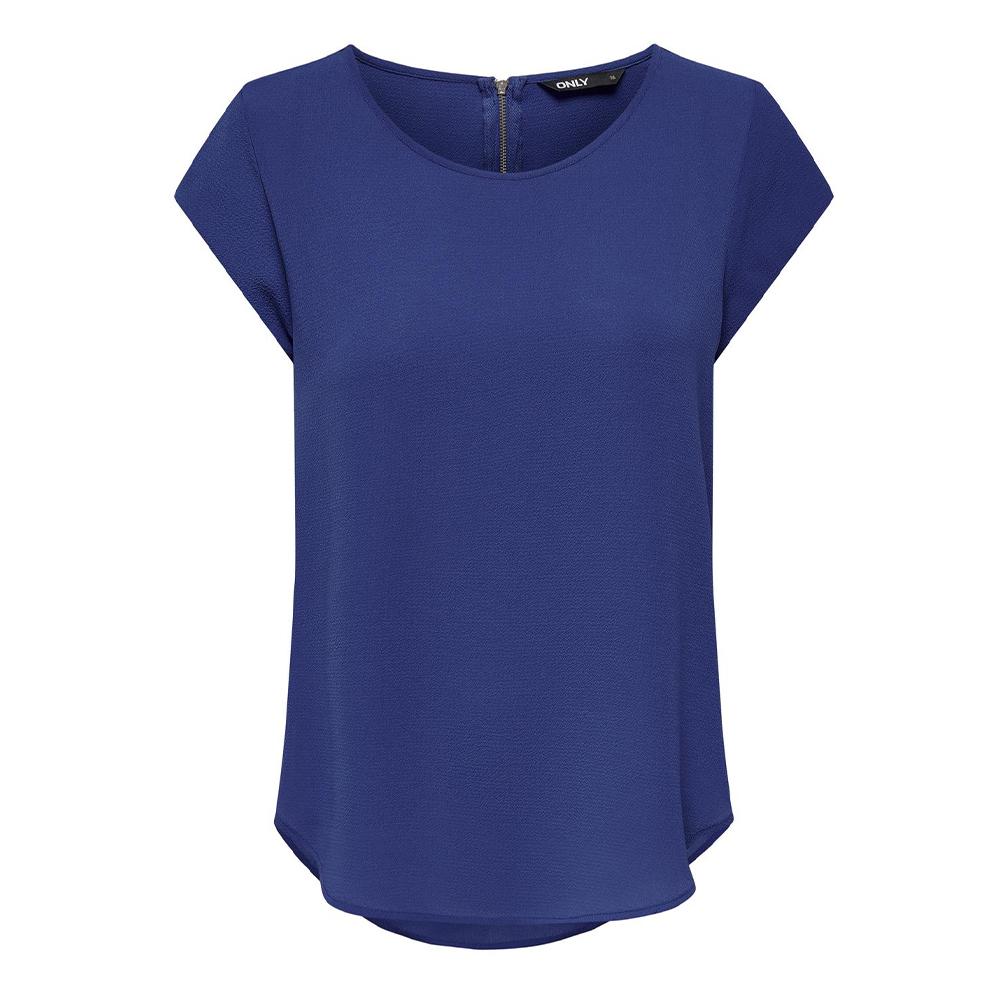 T-shirt Bleu Roi Femme Only Onlvic pas cher