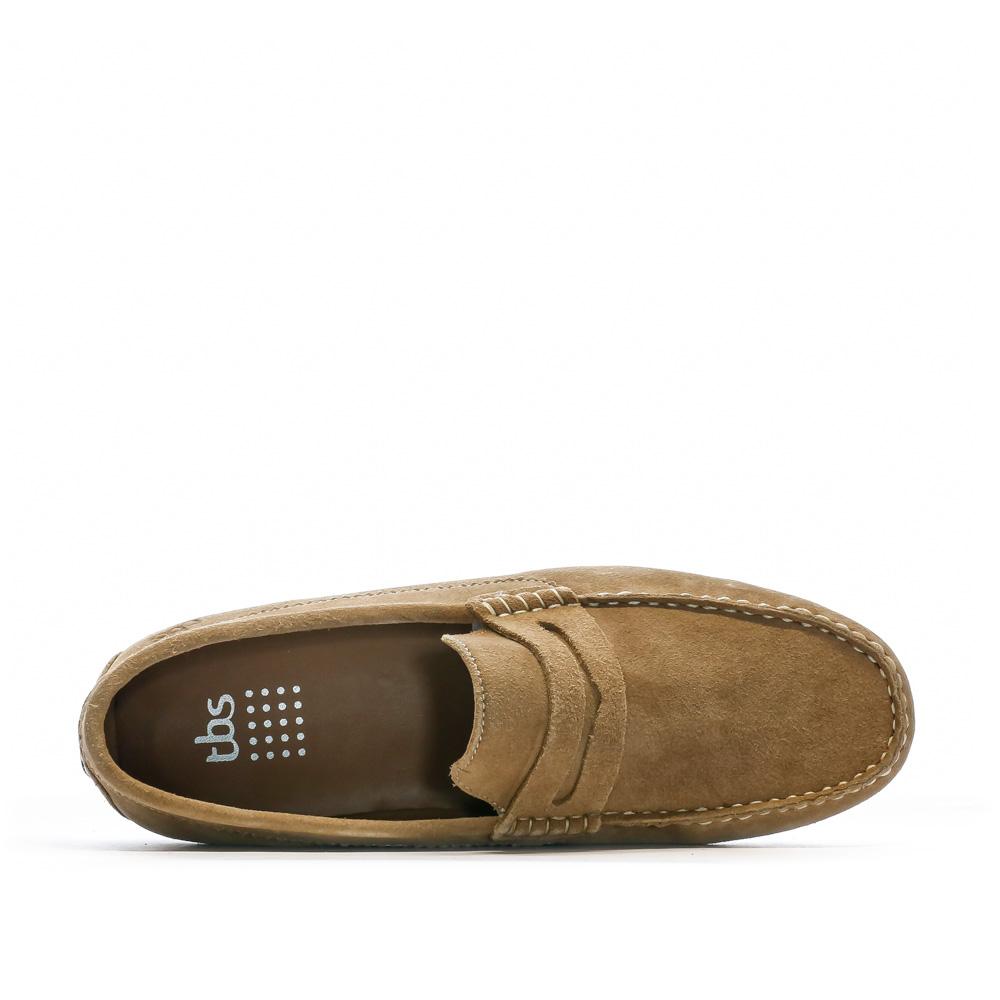 Mocassins Beige Homme TBS SAILHAN vue 4