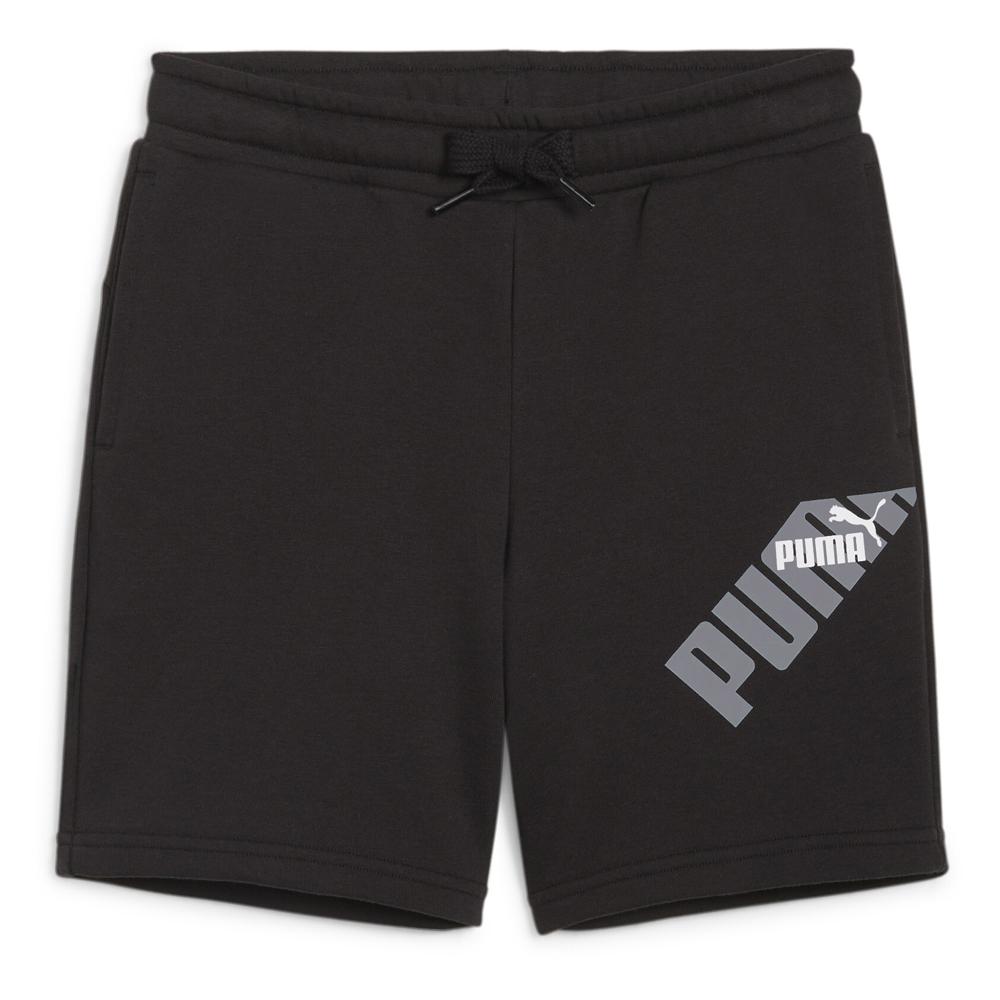 Short Noir Garçon Puma Graphic pas cher