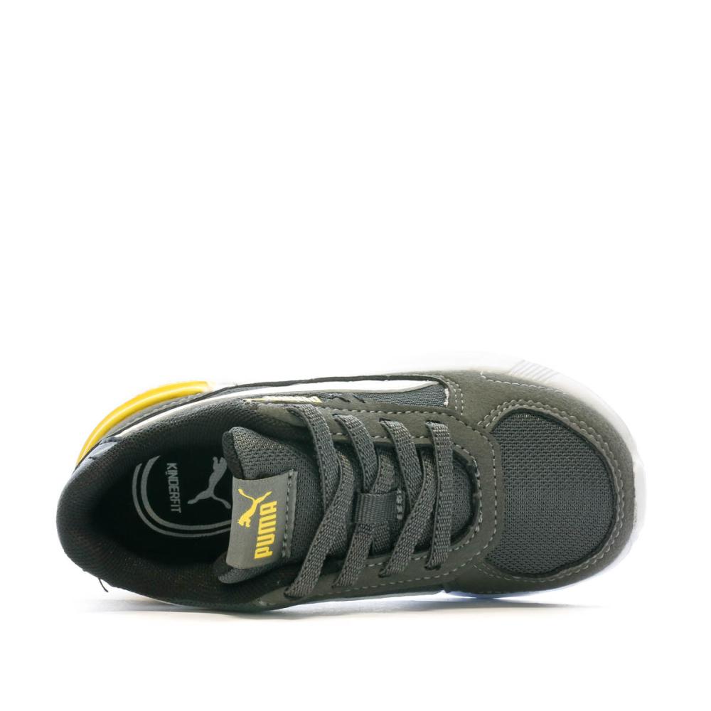 Baskets Grises Garçon Puma Graviton vue 4