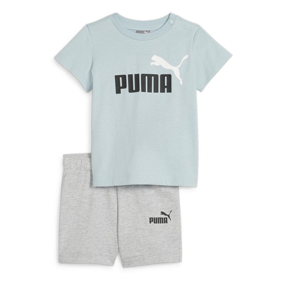 Ensemble Bleu/Gris Garçon/Fille Puma Minicats pas cher