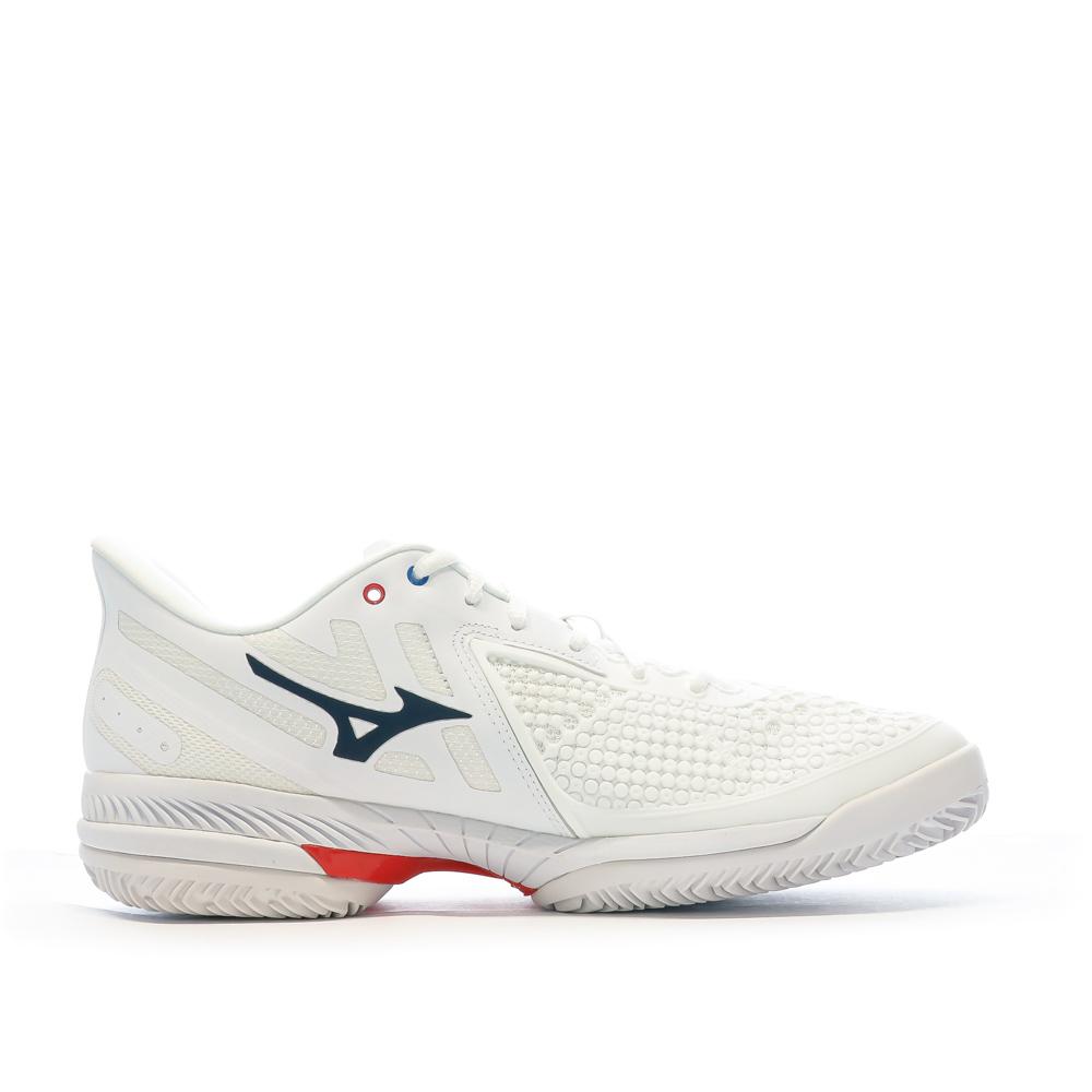 Chaussures de tennis Blanc/Bleu Homme Mizuno Wave Exceed vue 2