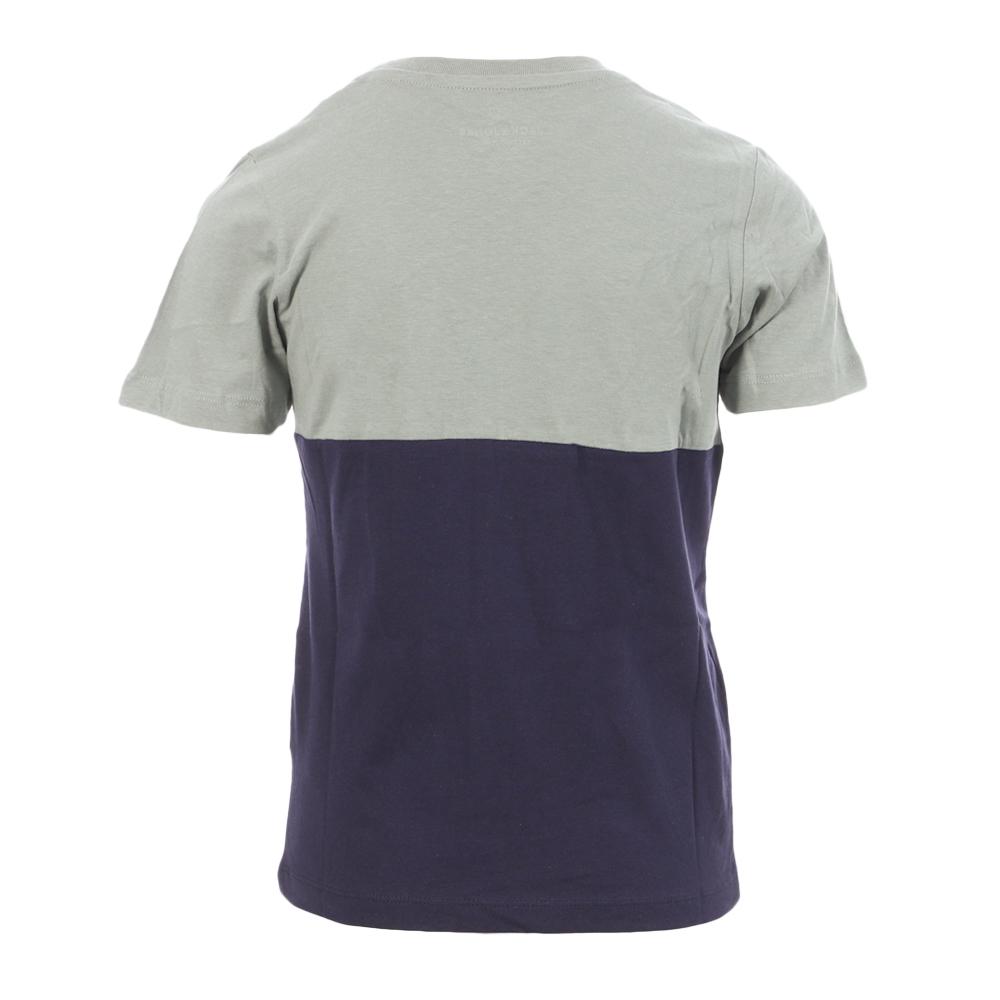 T-shirt Vert/Marine Garçon Jack & Jones Miller vue 2