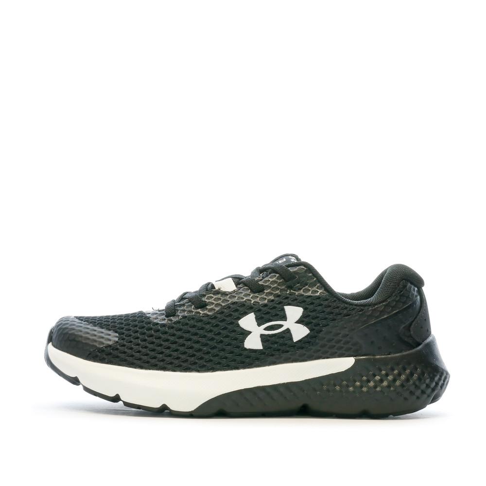 Baskets Noirs Garçon Under Armour Rogue 3 pas cher